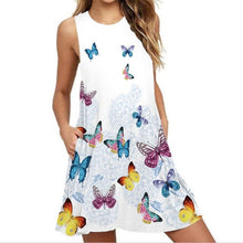 Load image into Gallery viewer, Women’s Screen Print Design Dresses– Street Style Fashions