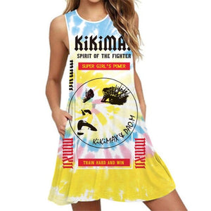 Women’s Screen Print Design Dresses– Street Style Fashions