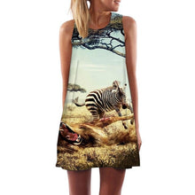 Load image into Gallery viewer, Women’s Screen Print Design Dresses– Street Style Fashions