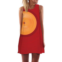 Load image into Gallery viewer, Women’s Screen Print Design Dresses– Street Style Fashions