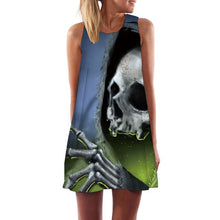 Load image into Gallery viewer, Women&#39;s Screen Print Dresses - Street Style Fashions