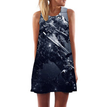 Load image into Gallery viewer, Women&#39;s Screen Print Dresses - Street Style Fashions