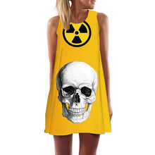 Load image into Gallery viewer, Women&#39;s Screen Print Dresses - Street Style Fashions