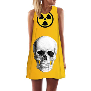 Women's Screen Print Dresses - Street Style Fashions