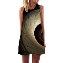 Load image into Gallery viewer, Women&#39;s Screen Print Dresses - Street Style Fashions