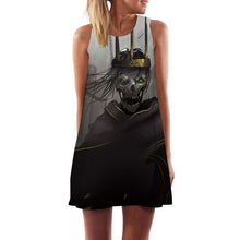 Load image into Gallery viewer, Women&#39;s Screen Print Dresses - Street Style Fashions