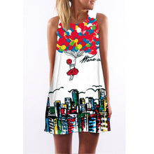 Load image into Gallery viewer, Women&#39;s Screen Print Dresses - Street Style Fashions