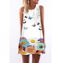 Load image into Gallery viewer, Women&#39;s Screen Print Dresses - Street Style Fashions