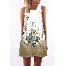 Load image into Gallery viewer, Women&#39;s Screen Print Dresses - Street Style Fashions