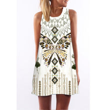 Load image into Gallery viewer, Women&#39;s Screen Print Dresses - Street Style Fashions