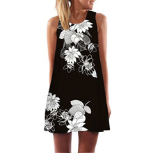 Load image into Gallery viewer, Women&#39;s Screen Print Dresses - Street Style Fashions