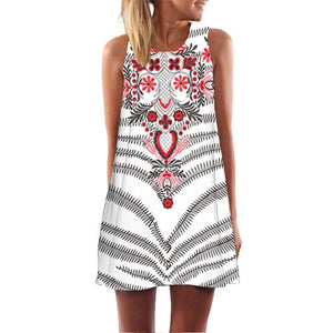 Women's Screen Print Dresses - Street Style Fashions