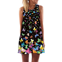 Load image into Gallery viewer, Women&#39;s Screen Print Dresses - Street Style Fashions