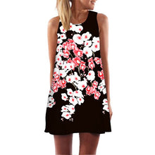 Load image into Gallery viewer, Women&#39;s Screen Print Dresses - Street Style Fashions