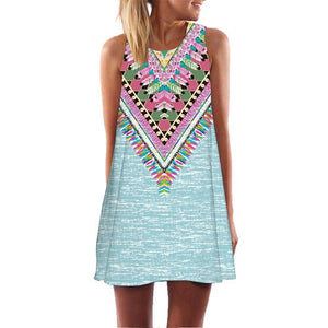 Women's Screen Print Dresses - Street Style Fashions