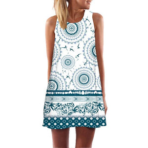 Women's Screen Print Dresses - Street Style Fashions