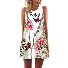 Load image into Gallery viewer, Women&#39;s Screen Print Dresses - Street Style Fashions