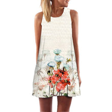 Load image into Gallery viewer, Women&#39;s Screen Print Dresses - Street Style Fashions