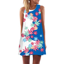 Load image into Gallery viewer, Women&#39;s Screen Print Dresses - Street Style Fashions