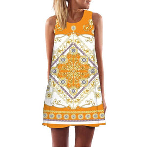 Women's Screen Print Dresses - Street Style Fashions