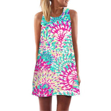 Load image into Gallery viewer, Women&#39;s Screen Print Dresses - Street Style Fashions