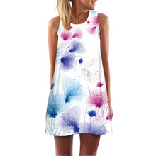 Load image into Gallery viewer, Women&#39;s Screen Print Dresses - Street Style Fashions