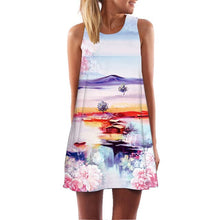 Load image into Gallery viewer, Women&#39;s Screen Print Dresses - Street Style Fashions