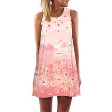 Load image into Gallery viewer, Women&#39;s Screen Print Dresses - Street Style Fashions