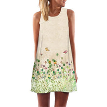 Load image into Gallery viewer, Women&#39;s Screen Print Dresses - Street Style Fashions