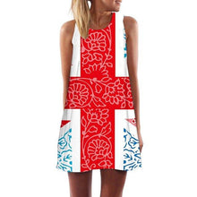 Load image into Gallery viewer, Women&#39;s Screen Print Dresses - Street Style Fashions