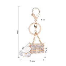 Load image into Gallery viewer, Rhinestone Handbag Keychain Holders - Purse Accessories