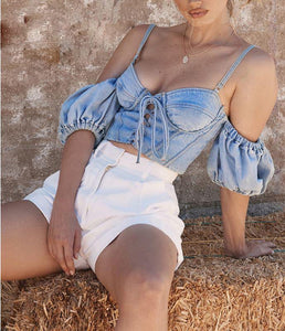 Women’s Chic Style Denim Tops – Streetwear Fashions