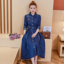 Load image into Gallery viewer, Women’s Chic Style Denim Dresses – Streetwear Fashions