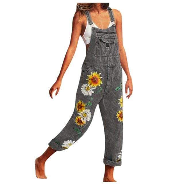 Women’s Chic Style Denim Jumpsuits – Streetwear Fashions