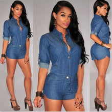 Load image into Gallery viewer, Women’s Chic Style Denim Dresses – Streetwear Fashions