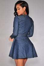 Load image into Gallery viewer, Women’s Chic Style Denim Dresses – Streetwear Fashions