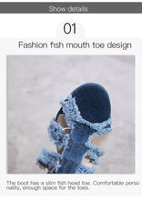 Load image into Gallery viewer, Women&#39;s Denim Shoe Collection - Ailime Designs