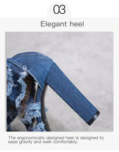 Load image into Gallery viewer, Women&#39;s Denim Shoe Collection - Ailime Designs