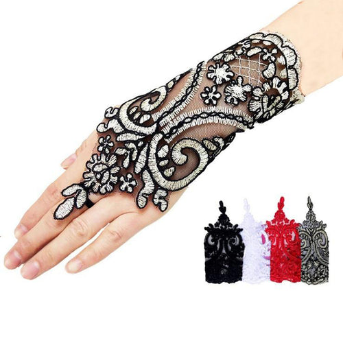 Bridal Lace Trim Gloves – Fine Quality Wedding Accessories