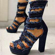 Load image into Gallery viewer, Women&#39;s Denim Shoe Collection - Ailime Designs