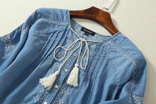 Load image into Gallery viewer, Women’s Chic Style Denim Dresses – Streetwear Fashions