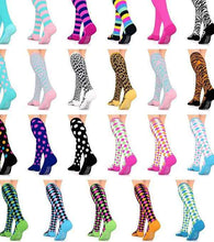 Load image into Gallery viewer, Women&#39;s Long Knitted Knee Length Socks - Ailime Designs