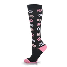 Load image into Gallery viewer, Women&#39;s Long Knitted Knee Length Socks - Ailime Designs