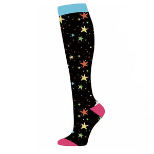 Women's Long Knitted Knee Length Socks - Ailime Designs