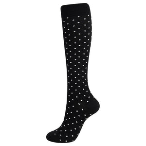 Women's Long Knitted Knee Length Socks - Ailime Designs