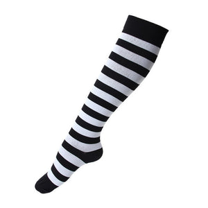 Women's Long Knitted Knee Length Socks - Ailime Designs