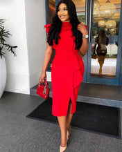 Load image into Gallery viewer, Women’s Red Hot Stylish Fashion Apparel - Ruffle Elegant Dresses