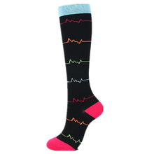 Load image into Gallery viewer, Women’s Print Design Socks – Fine Leg Accessories