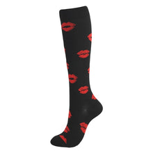 Load image into Gallery viewer, Women’s Print Design Socks – Fine Leg Accessories