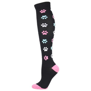 Women’s Print Design Socks – Fine Leg Accessories